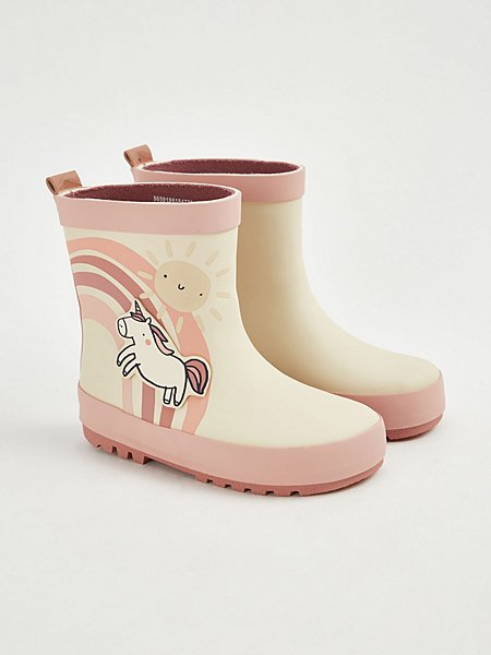 Trolls Band Together Poppy Pink Wellington Boots | Kids | George at ASDA