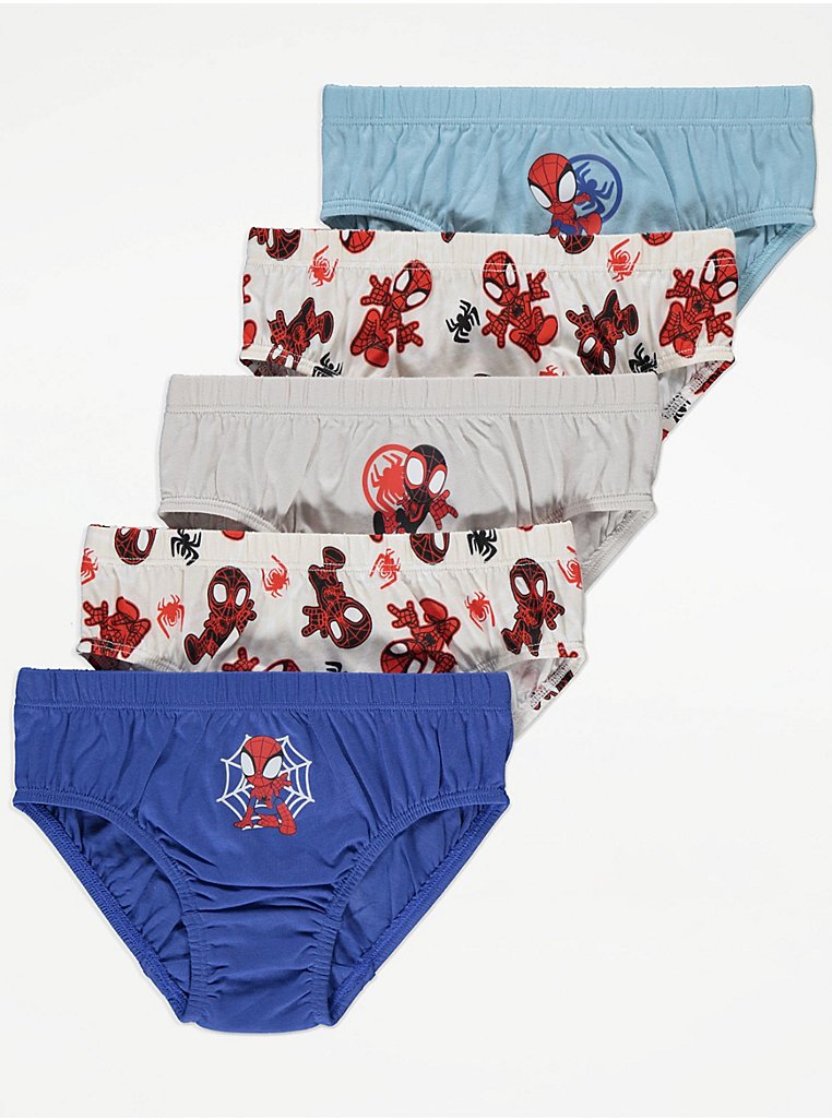 Toddler Boy Spidey & His Amazing Friends 7-Pack Brief Underwear