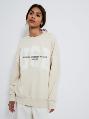 Stone USA Graphic Sweatshirt Women at ASDA