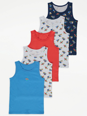 Transport Vests 5 Pack Kids at ASDA