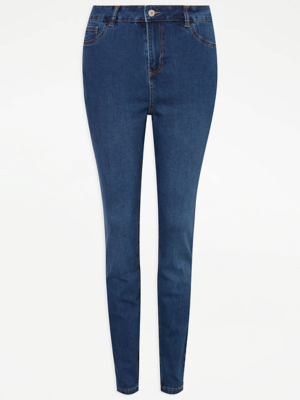 High Waisted Skinny Jeans Women George at ASDA