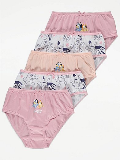 Bluey Character Briefs 5 Pack, Kids