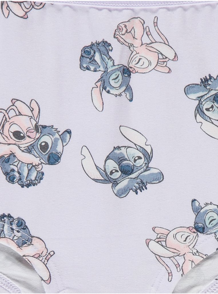 Disney Lilo and Stitch Pastel Shorts 5 Pack, Kids