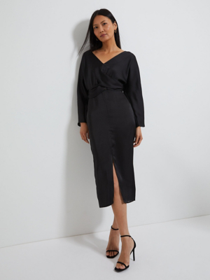 calvin klein white off the shoulder dress Kailynn Off-Shoulder A-Line Mini Dress White