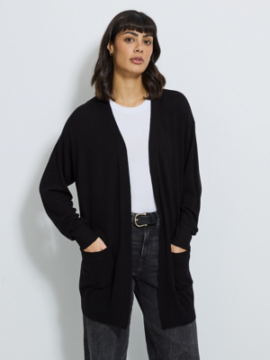 Black Edge To Edge Cardigan | Sale & Offers | George at ASDA