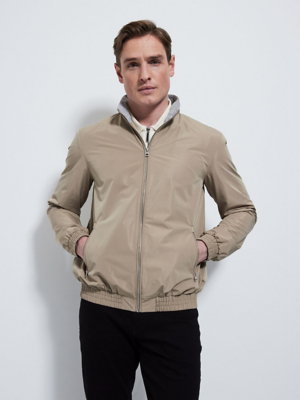 Taupe Lightweight Jacket Men at ASDA