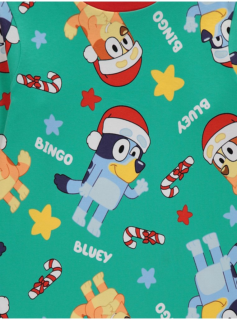 Merry Christmas Bluey Christmas Pajamas - Family Christmas Pajamas By Jenny