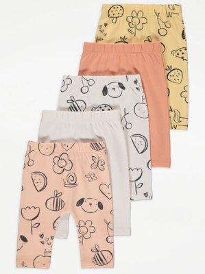 Assorted Animal Floral Leggings Pack