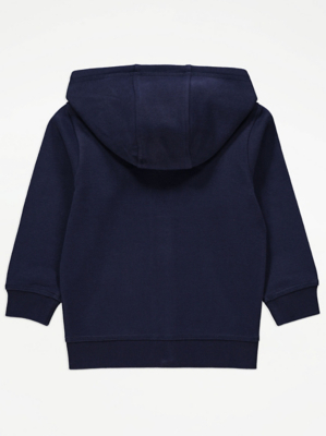 Plain Zip Up Hoodie Kids George at ASDA