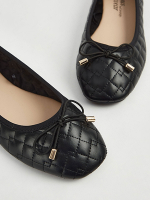 Moccasin Asda Wide Fit Shoes Black Leather Moccasin Lace Up Shoes