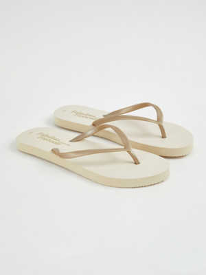 Gold Flip Flops Women at ASDA