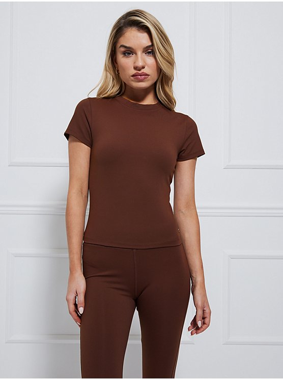 Billie Faiers Chocolate Active Top and Leggings Co-ord