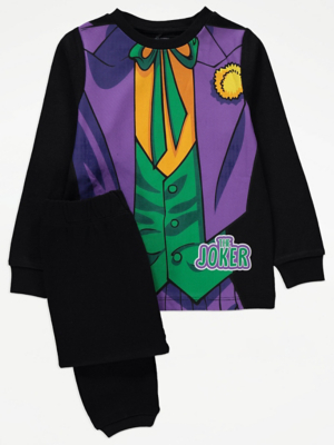 DC Comics The Joker Character Long Sleeve Pyjamas | Sale & Offers ...