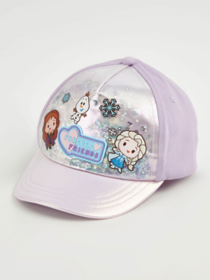 Disney Frozen Lilac Snowflake Sequin Cap | Kids | George at ASDA