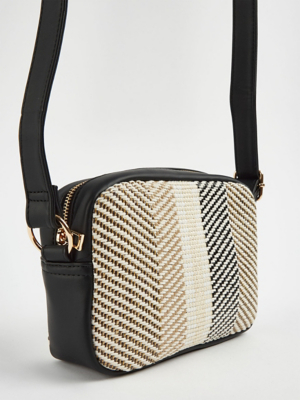 Woven Camera Bag Women at ASDA