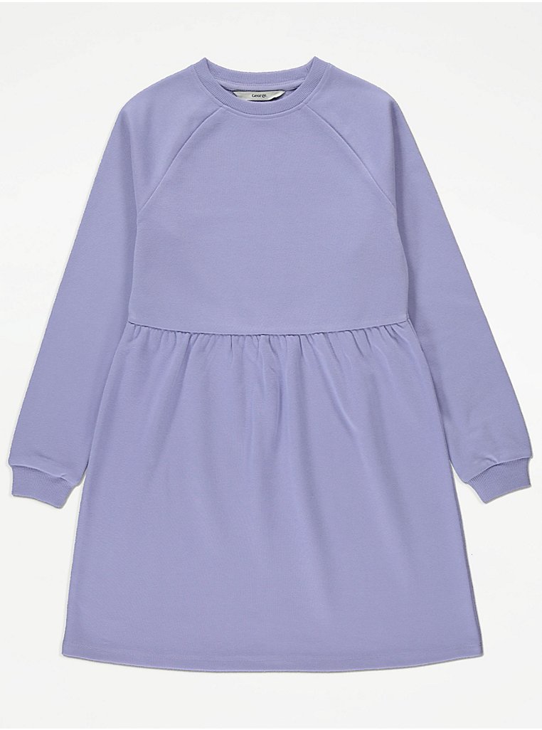 Lilac Sweater Dress | Kids | George at ASDA
