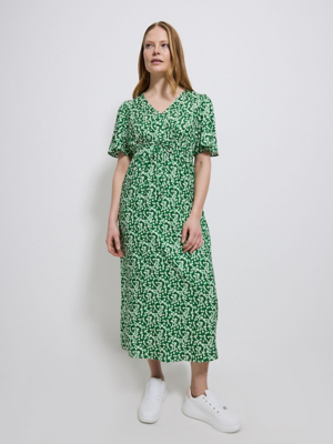 asda green dress Floral Angel Sleeve Midi | Sale & Offers Gift for Pastor