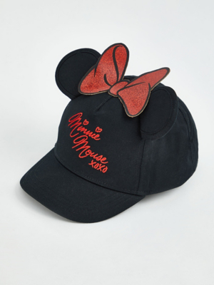 Disney Minnie Mouse Glitter Bow Cap | Sale & Offers | George at ASDA