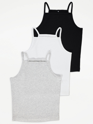 Cami Tops 3 Pack Kids at ASDA