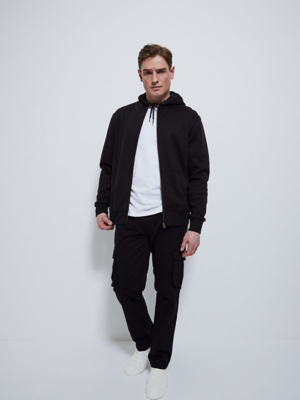 Black Cargo Trousers Men at ASDA