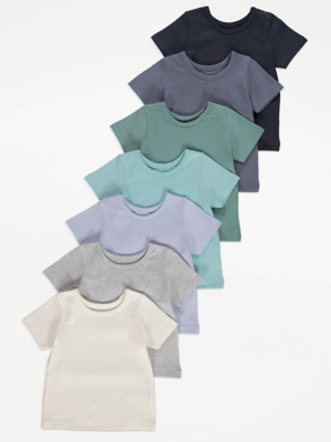 Cotton Baby Tee - Milano/Grey Marl