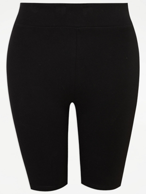 Black Shaping Control Cycle Shorts