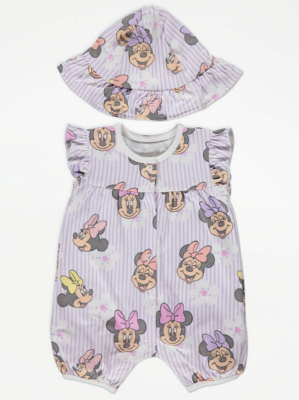 Romper Minnie Baby Outfit Buy Disney Minnie Mouse Print Romper