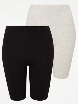Cycling Shorts 2 Pack Women at ASDA