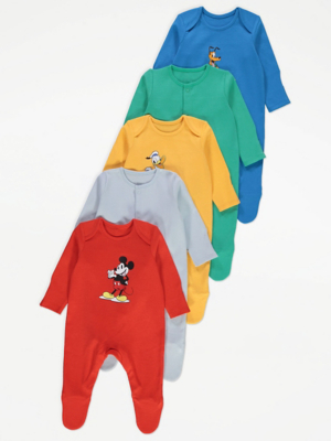 Sleepsuits Asda Baby Disney Disney Pyjamas Mickey Mouse Pyjamas