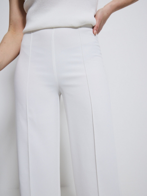 Asda white cropped trousers new arrivals