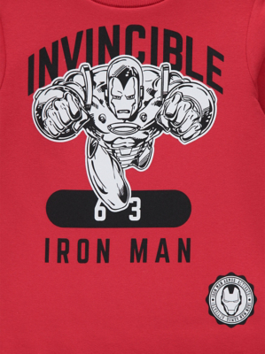 Marvel Iron Man Invincible Red Sweatshirt | Kids | George at ASDA