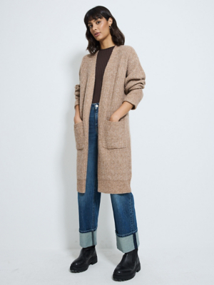 Edge To Edge Knitted Maxi Cardigan | Women | George at ASDA
