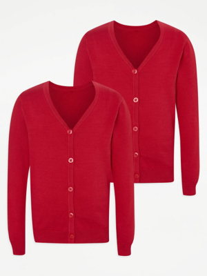 V Neck Asda George Girls Cardigans Knitted Girls School Cardigan