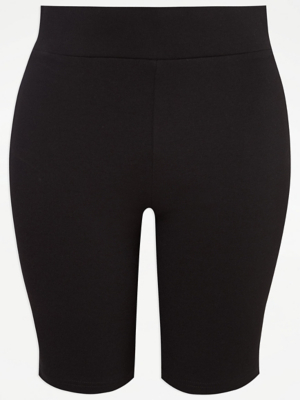 G21 Black Ponte Cycling Shorts Women at ASDA