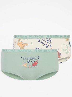 Disney The Lion King Short Knickers 2 Pack | Lingerie | George at ASDA