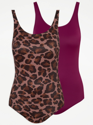 Swimsuits 2 Pack Women at ASDA