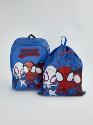 Marvel Spidey and Friends Backpack and Swim Bag | Kids | George at ASDA