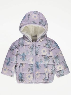 Disney Lilo Stitch Hooded Padded Coat