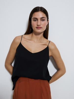 Studio Edit Black Cami Top Women at ASDA
