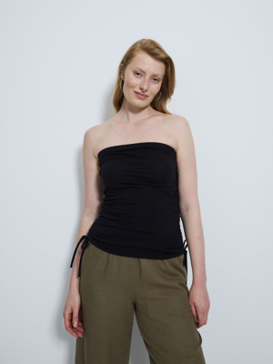 Ruched Side Boob Tube