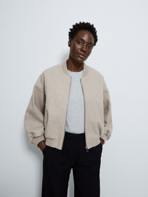 Уютная куртка-бомбер Stone Cosy Oversize