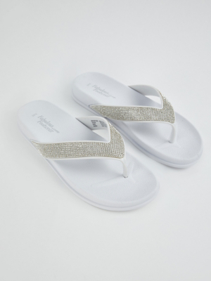 white bootie sandals