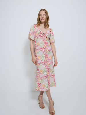 asda floral midi dress