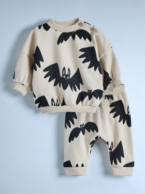 Asda Shop Asda Newborn Baby Boy Clothes Halloween Cream Bat