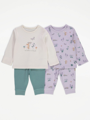 Woodland Long Sleeve Pyjamas Pack