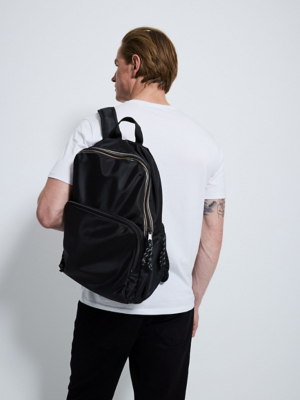 Navy Drawstring Backpack | Men | George at ASDA