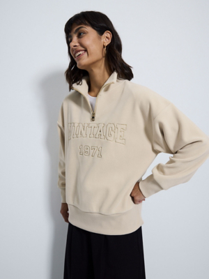 Vintage Quarter Zip Jumper - M main image 1