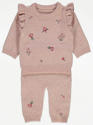 Asda Sales Asda Baby Girl Vests Little Angels Rainbow Knitted Vest