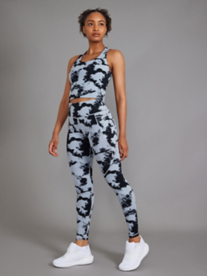 Gym Locker So Power Splash Print High Waist Leggings | Women | George ...