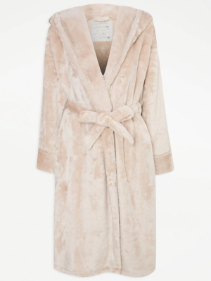asda ladies dressing gowns Grey Fleece Dressing Gown | Lingerie